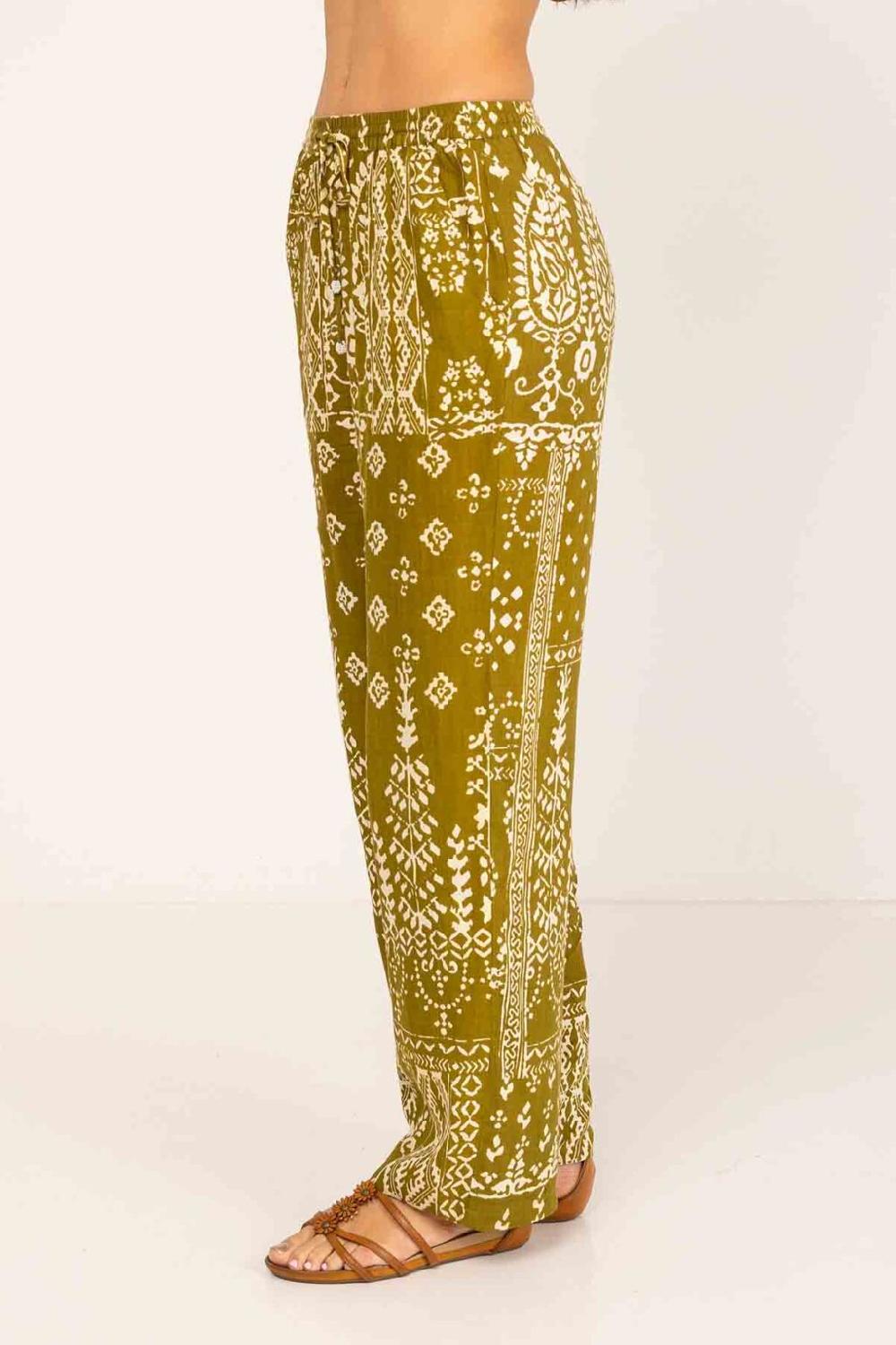 peace&love by calao PANTALON ESTAMPADO Oferta exclusiva