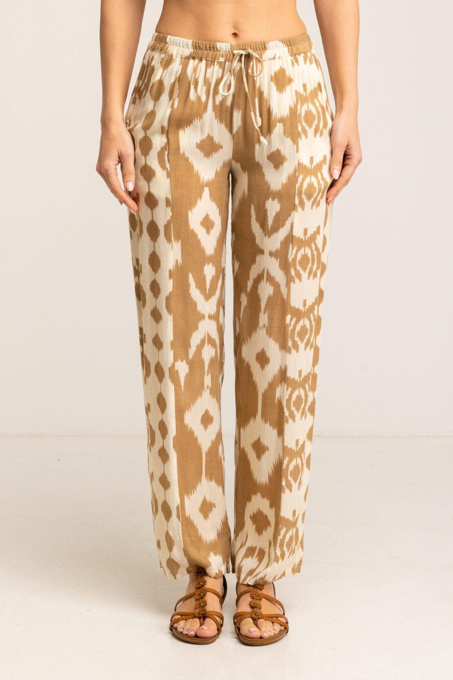 peace&love by calao PANTALON ESTAMPADO Descuento por venta flash