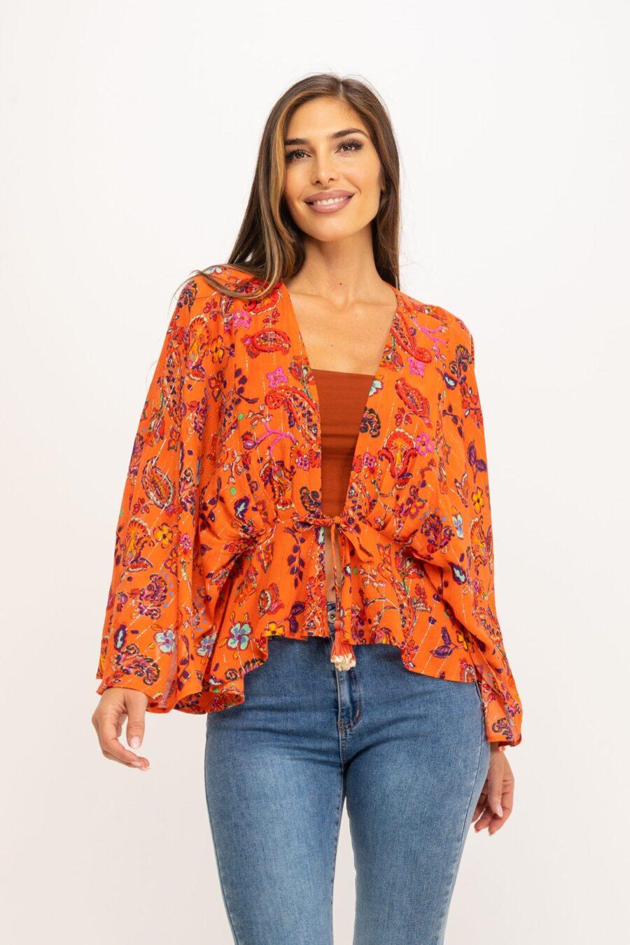 peace&love by calao BLUSON AMPLIO MANGA LARGA PR9532B Grandes ahorros