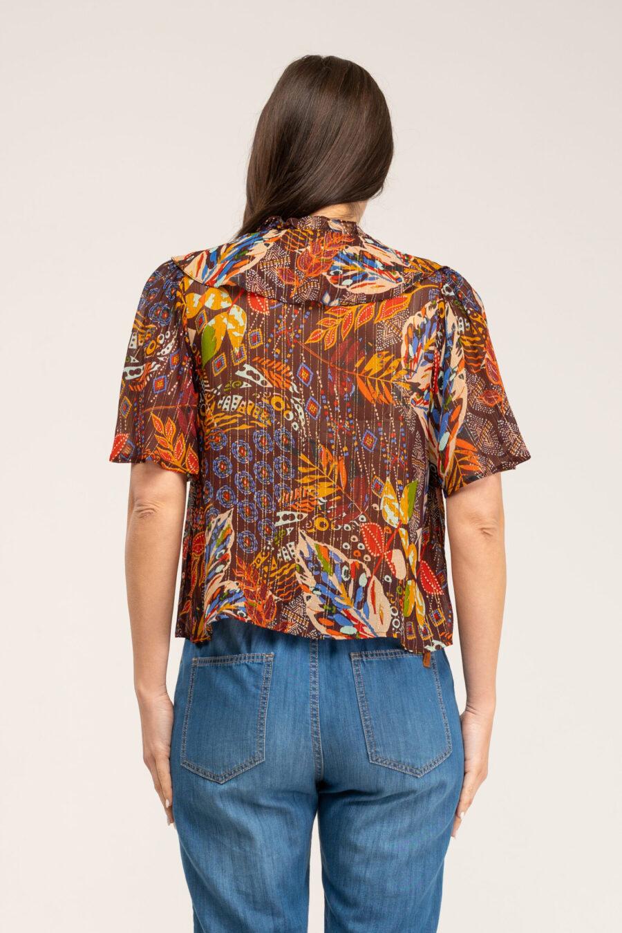 peace&love by calao BLUSA ESTAMPADA CORTA Rebajas de fin de temporada