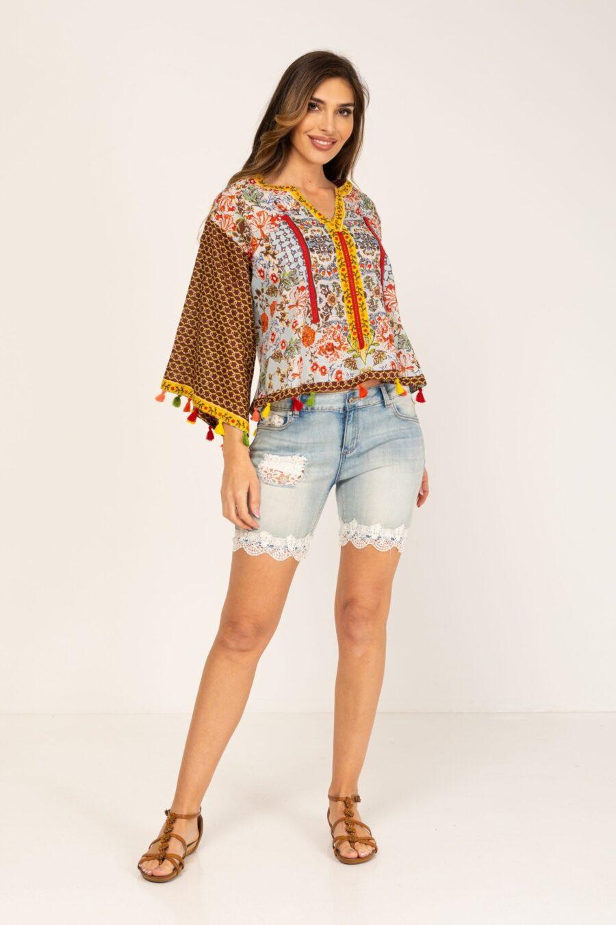 peace&love by calao BLUSA ESTAMPADA Outlet online
