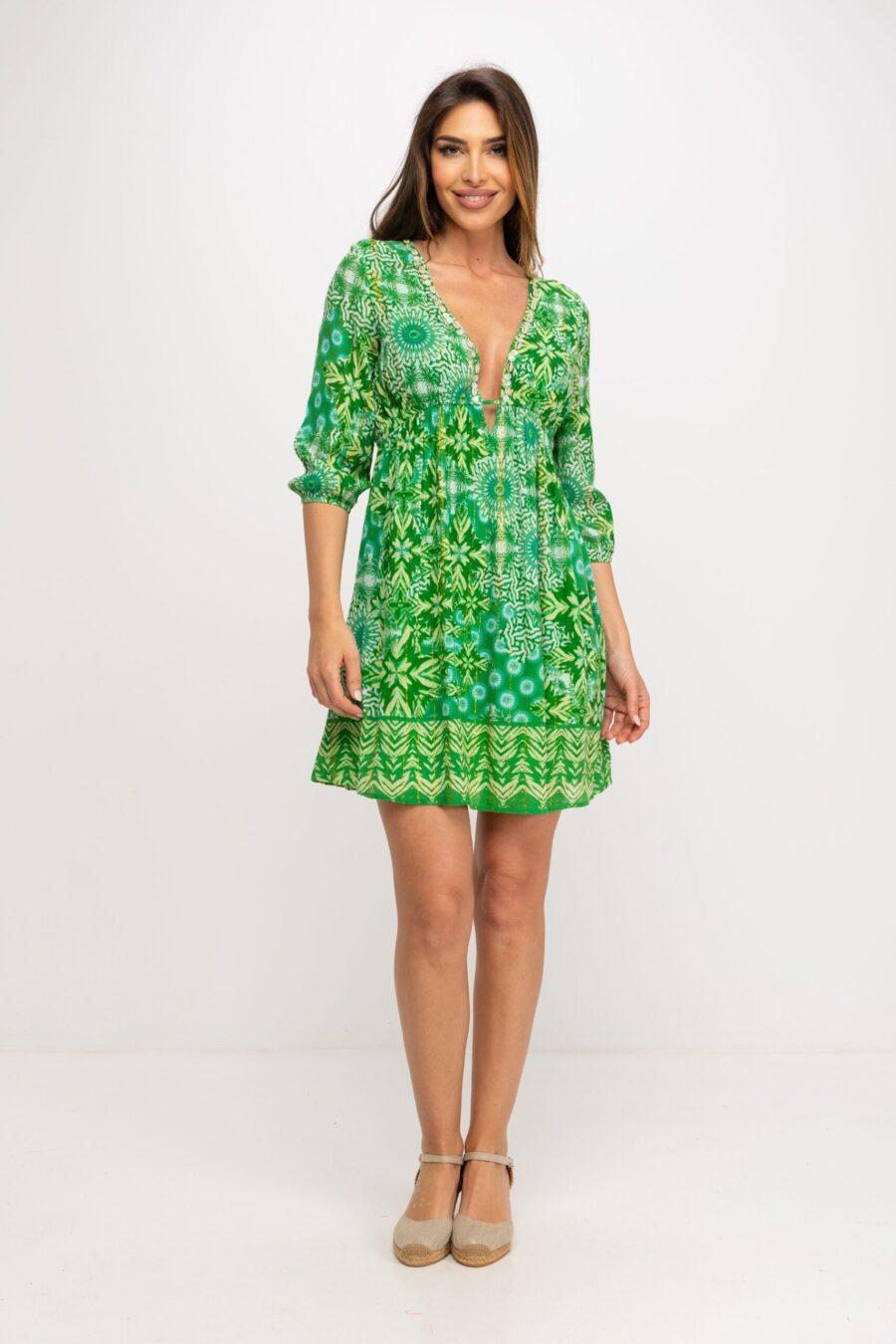 peace&love by calao VESTIDO CORTO ESTAMPADO PR9138V Ventas relámpago
