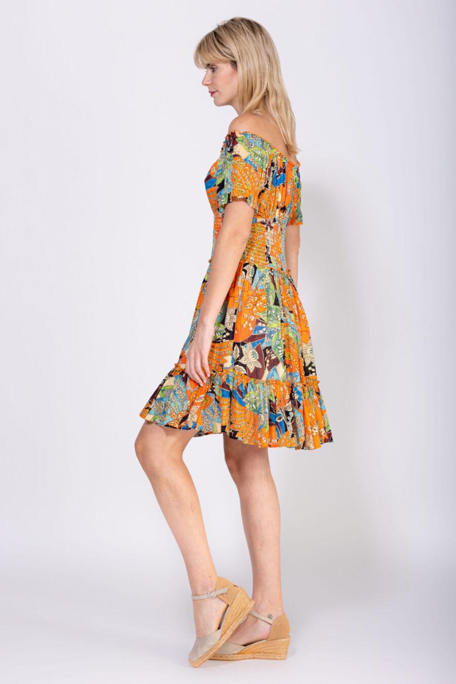 peace&love by calao VESTIDO ESTAMPADO CORTO Precio de fábrica