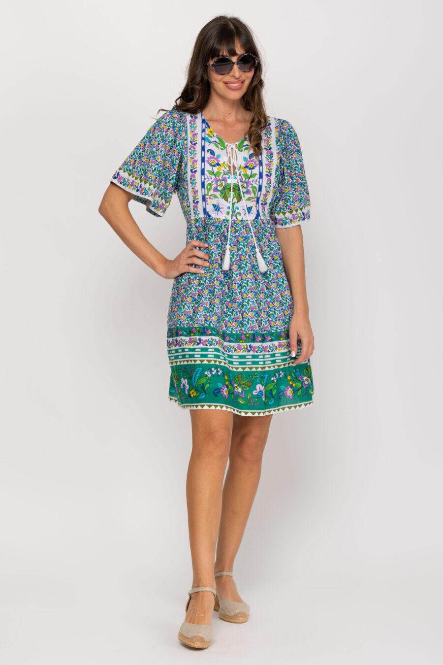 peace&love by calao VESTIDO CORTO CON VARIOS ESTAMPADOS Oferta especial de fábrica