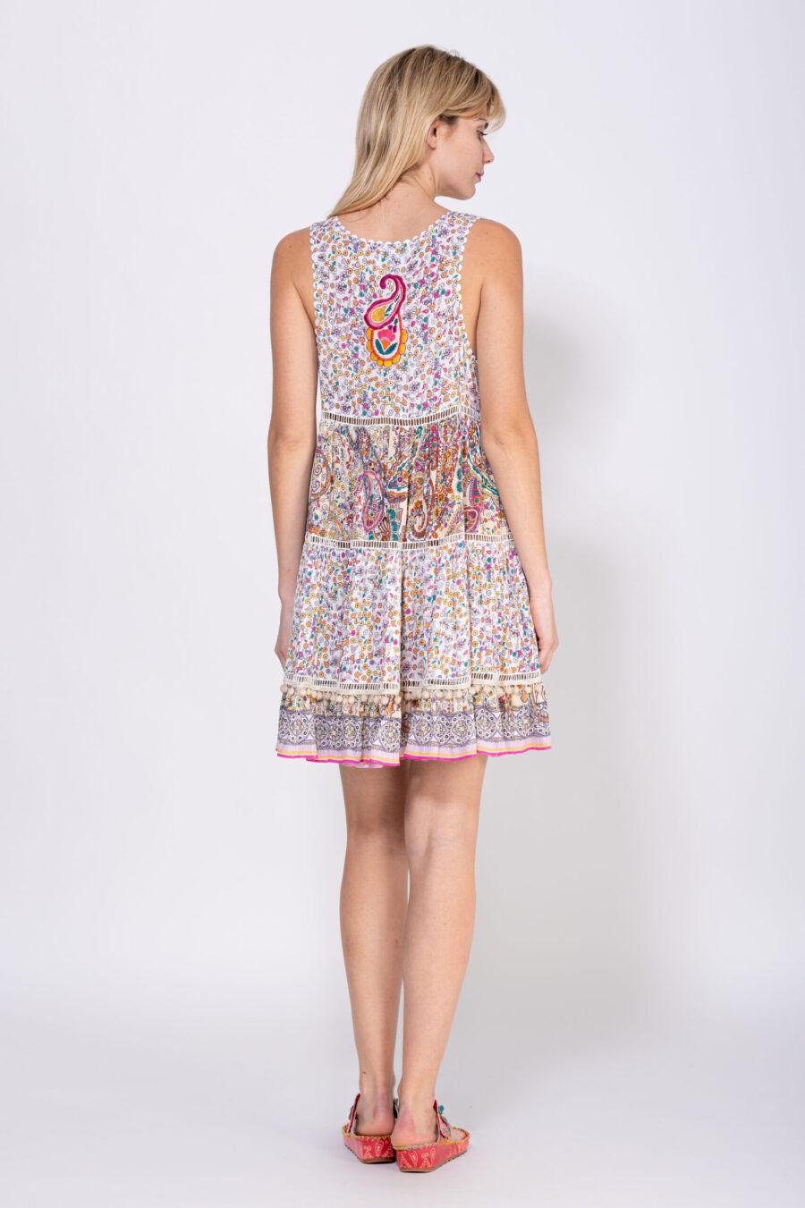 peace&love by calao VESTIDO MINI ESCOTE EN V Liquidación