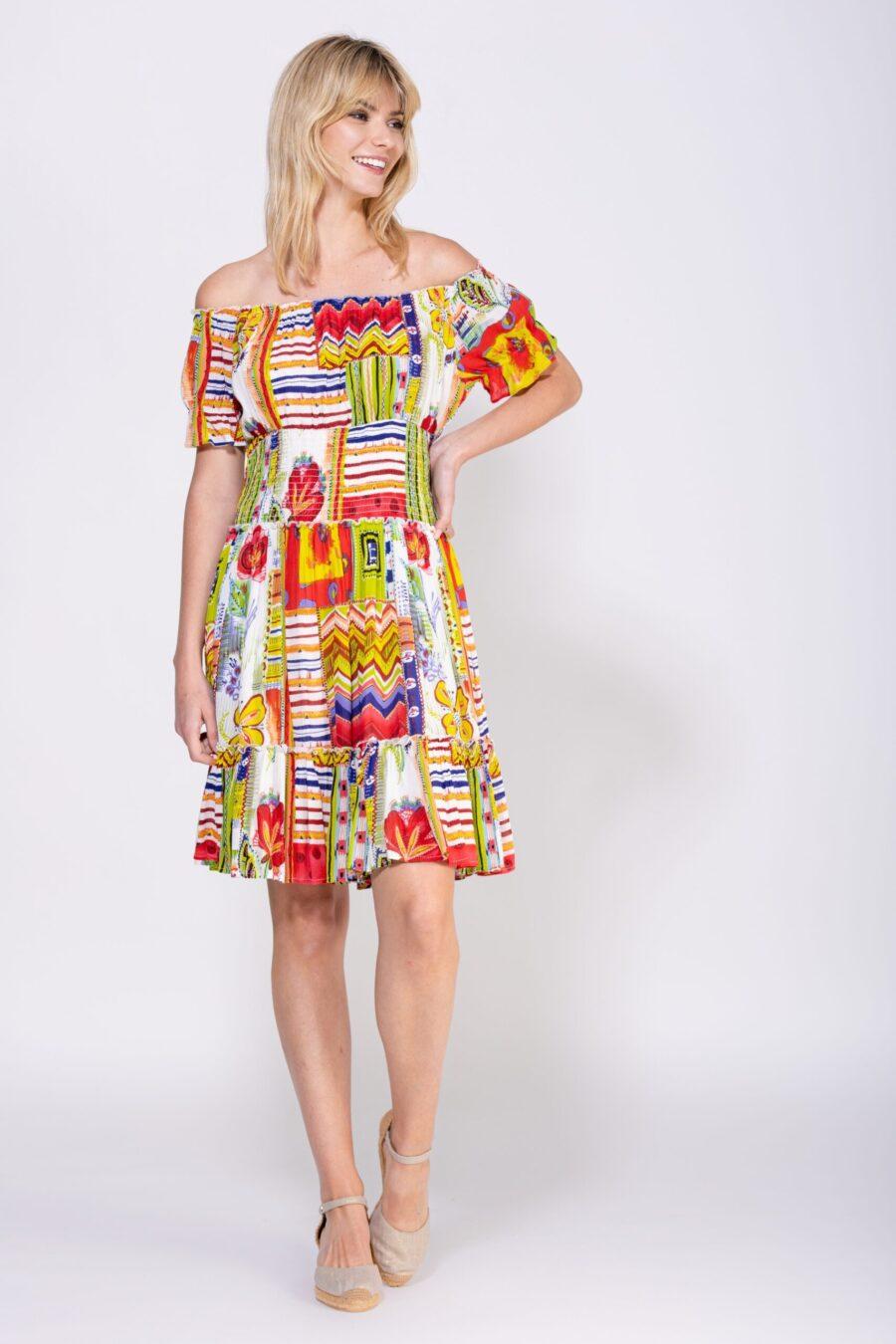 peace&love by calao VESTIDO ESTAMPADO CORTO Envío internacional gratuito