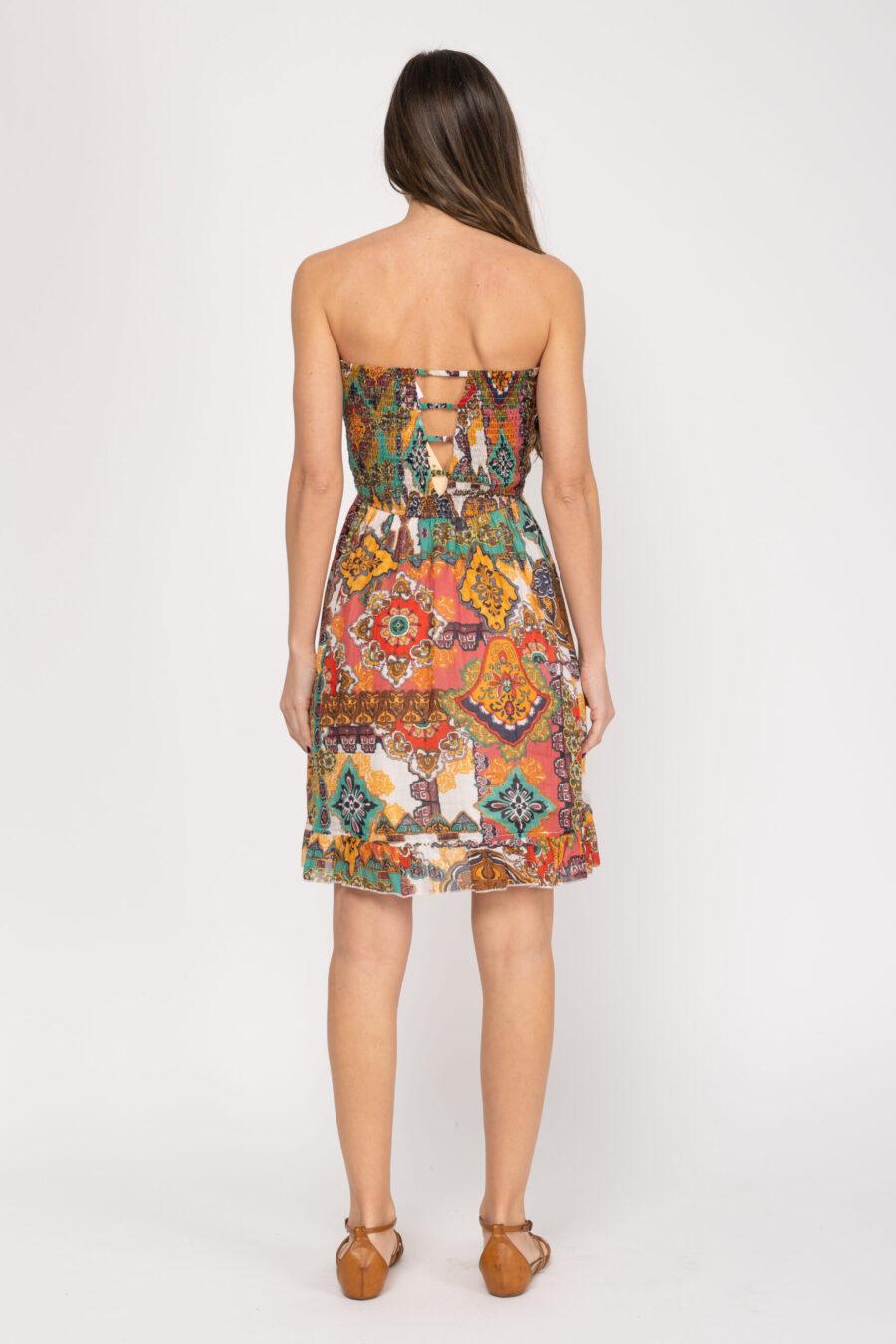 peace&love by calao VESTIDO CORTO ESTAMPADO Ahorra y exporta