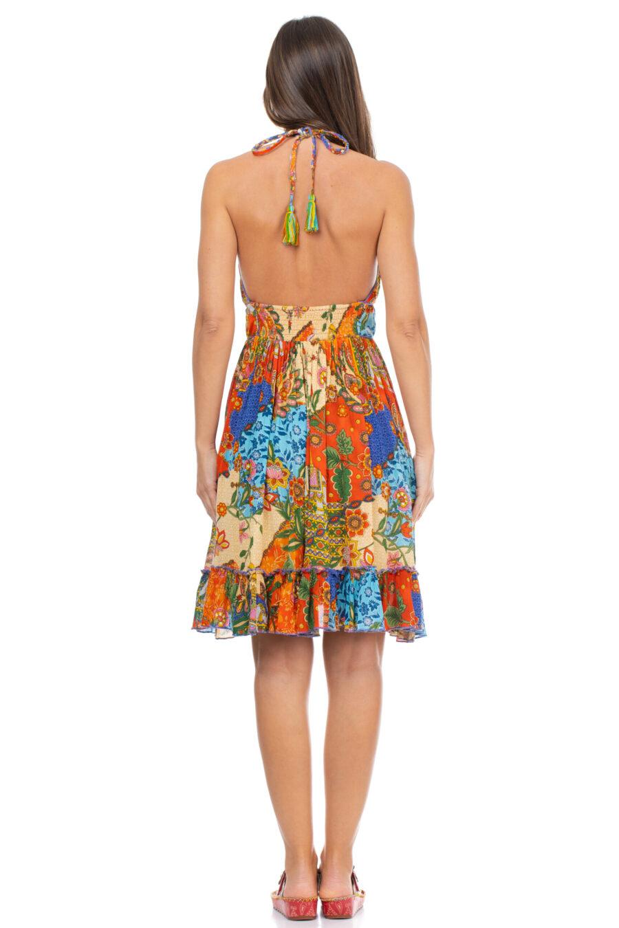 peace&love by calao VESTIDO CORTO CON TIRANTE ESPAGUETI Oferta exclusiva