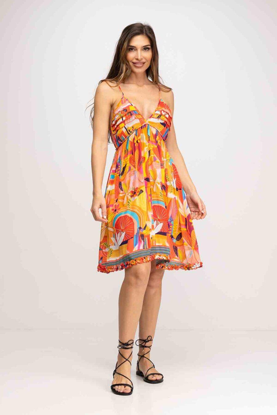 peace&love by calao VESTIDO ESTAMPADO CORTO Última moda