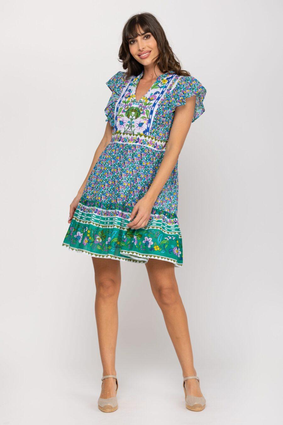 peace&love by calao VESTIDO CORTO CON VARIOS ESTAMPADOS Descuento por venta flash