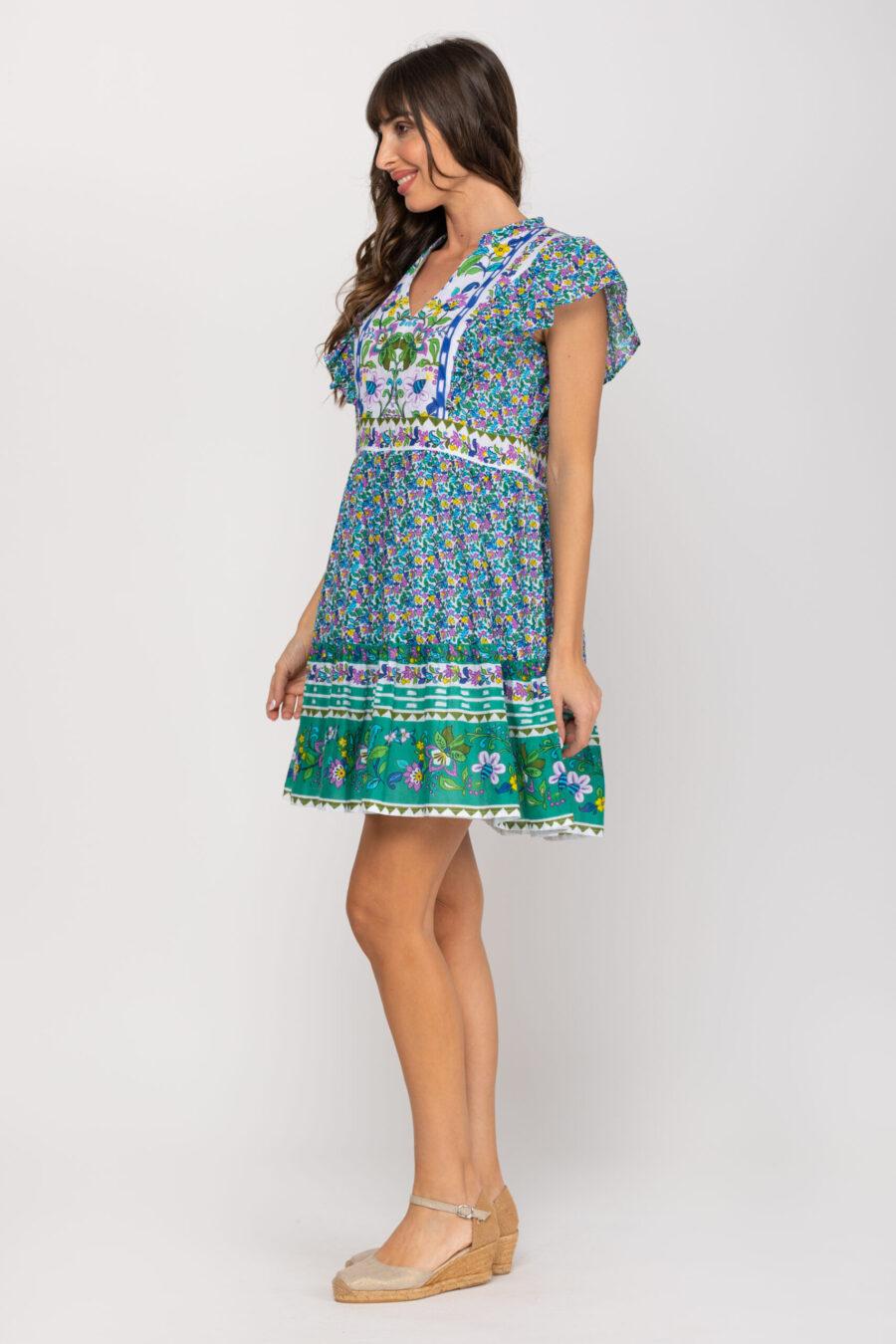 peace&love by calao VESTIDO CORTO CON VARIOS ESTAMPADOS Descuento por venta flash