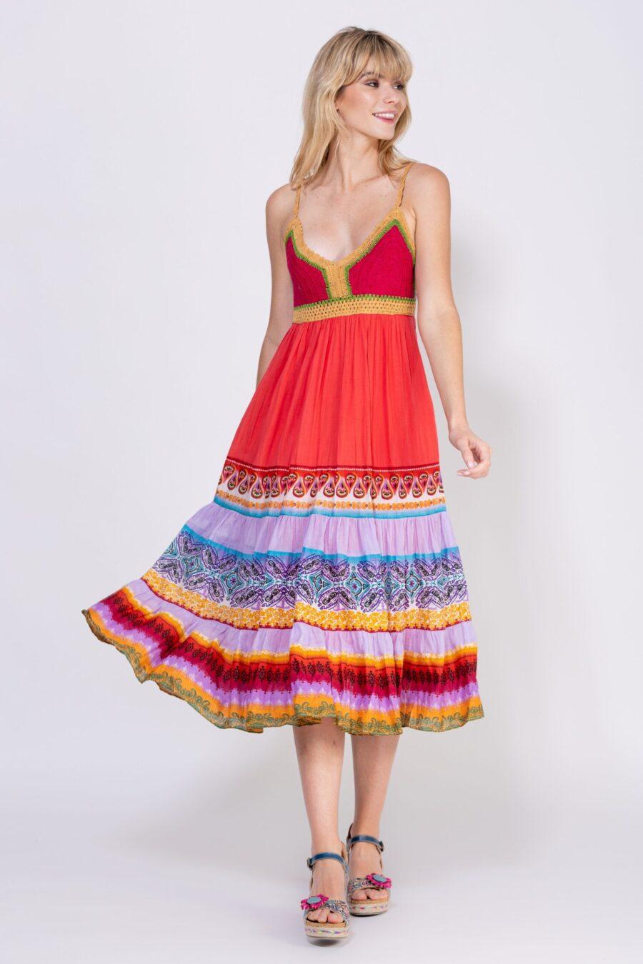 peace&love by calao VESTIDO TIRANTES ESPAQUETI Ofertas especiales