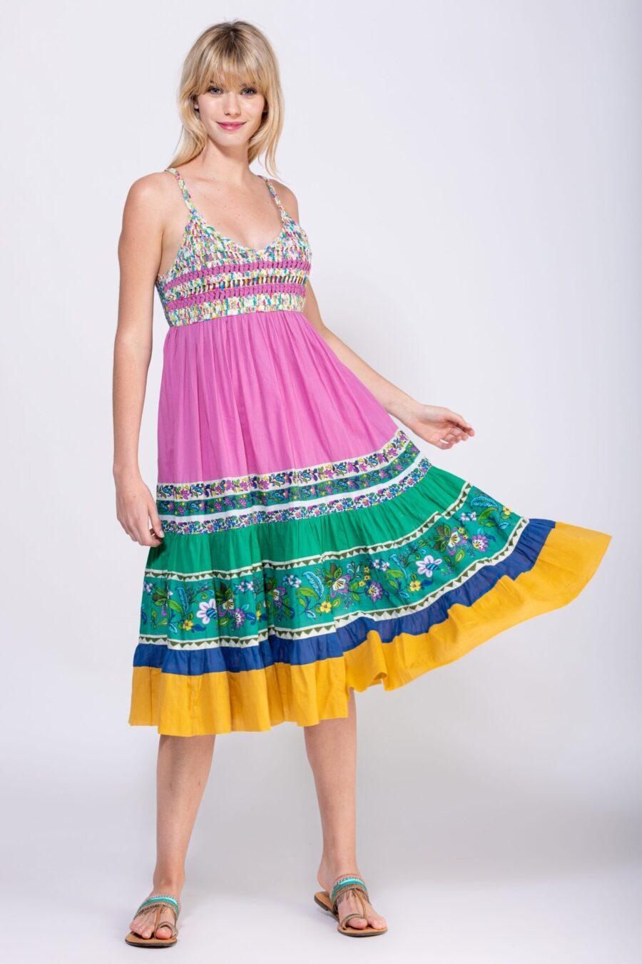 peace&love by calao VESTIDO TIRANTES ESPAQUETI Grandes ahorros
