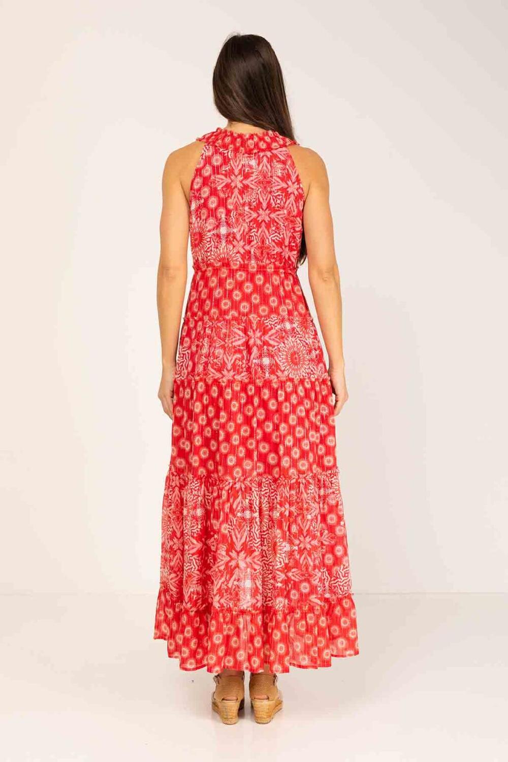 peace&love by calao VESTIDO LARGO ESTAMPADO Precio ultrabajo