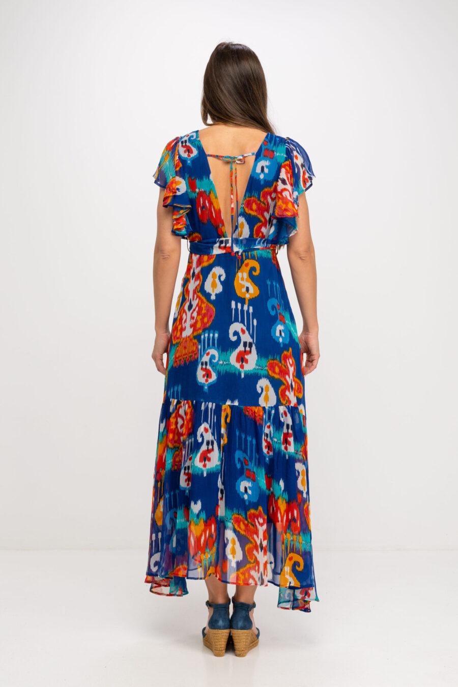 peace&love by calao VESTIDO MIDI ESTAMPADO ESPECIAL FLUIDO 2025