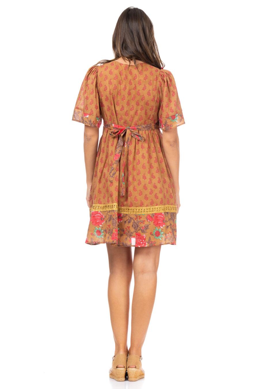 peace&love by calao VESTIDO ESTAMPADO CON BORDADO Outlet