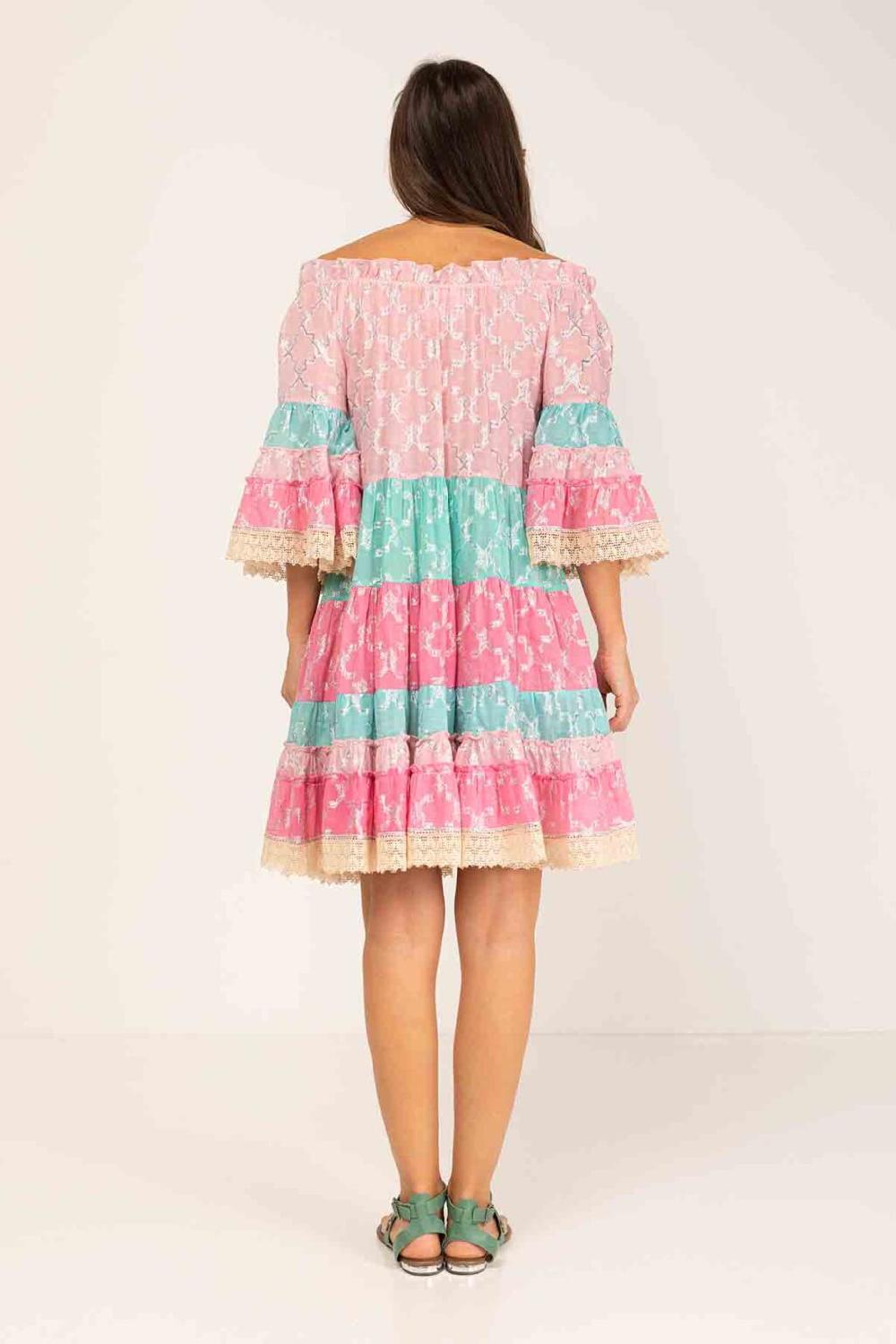 peace&love by calao VESTIDO CORTO ESTAMPADO Ofertas
