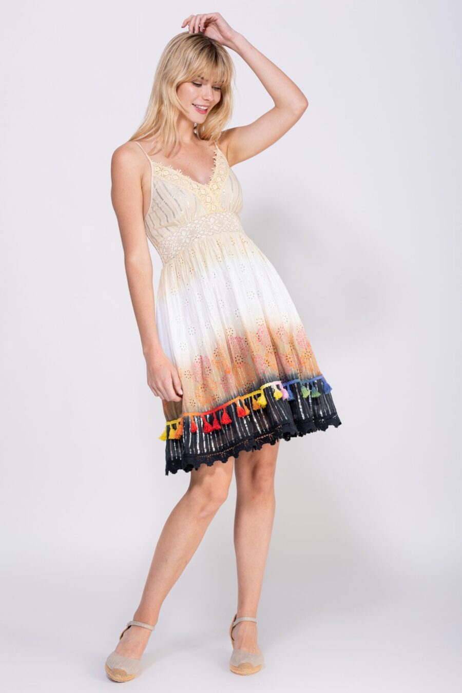 peace&love by calao VESTIDO CORTO DEGRADADO Gran oferta