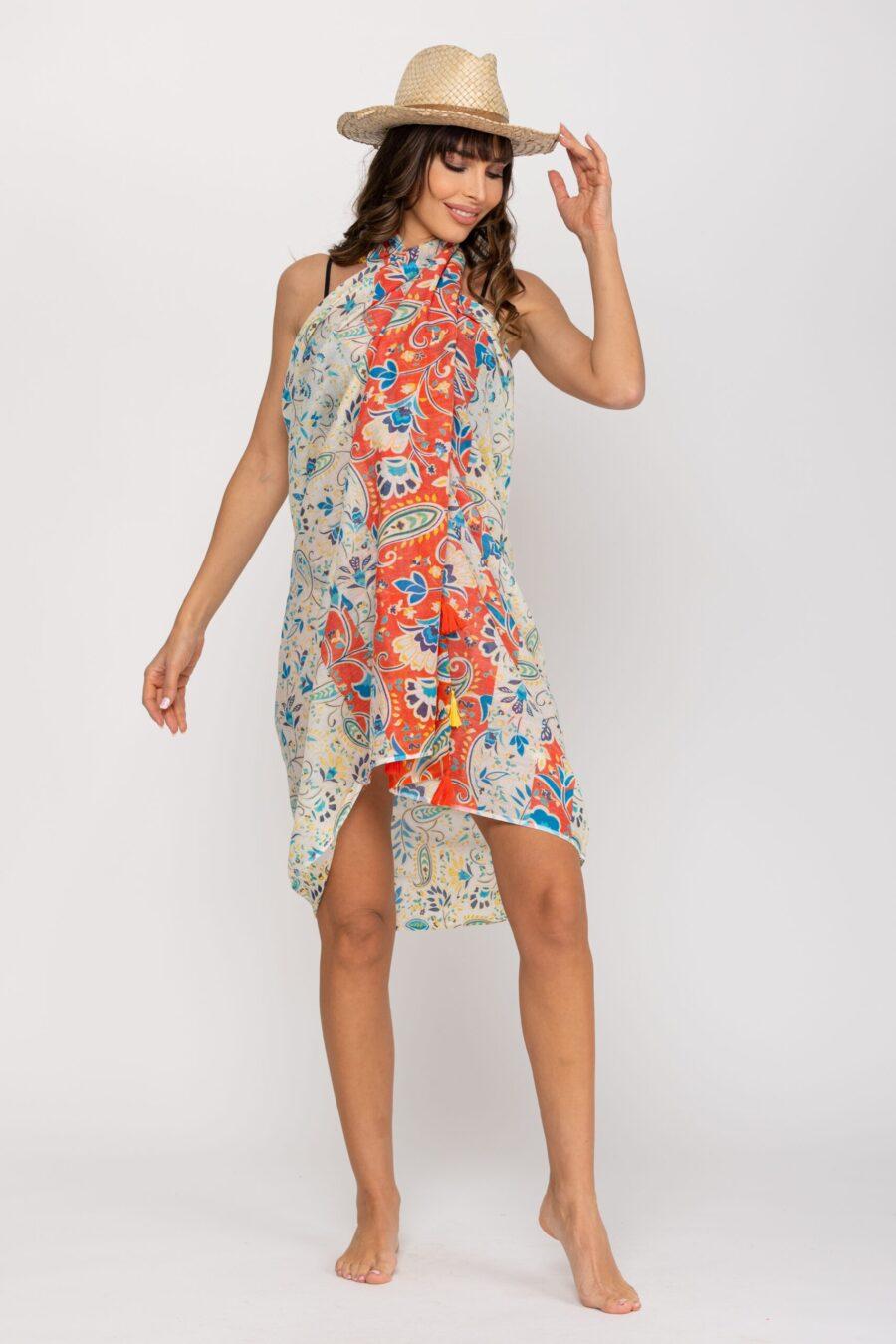 peace&love by calao PAREO ESTAMPADO Rebajas top