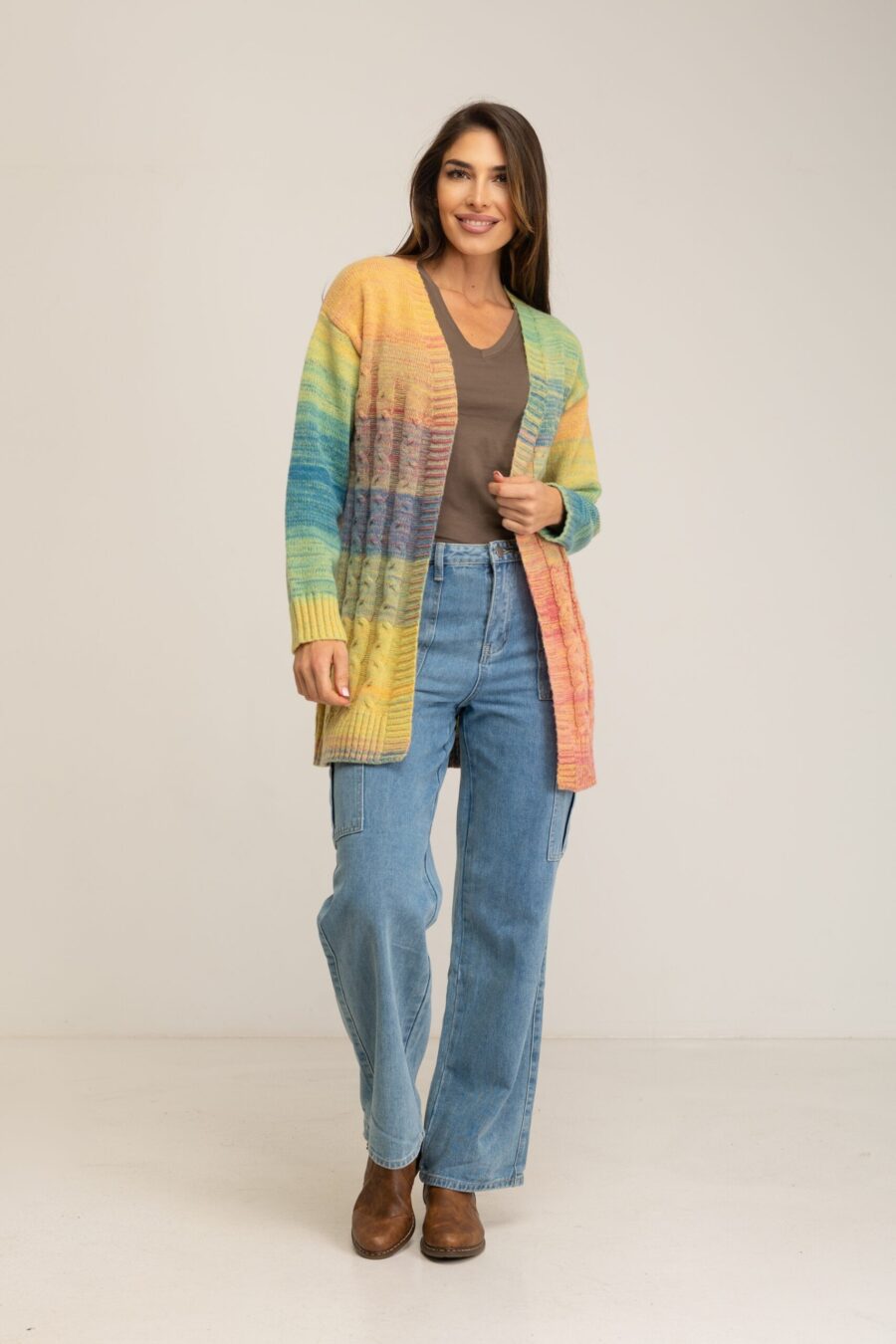 peace&love by calao CHAQUETA ABIERTA OC3116C Oferta especial