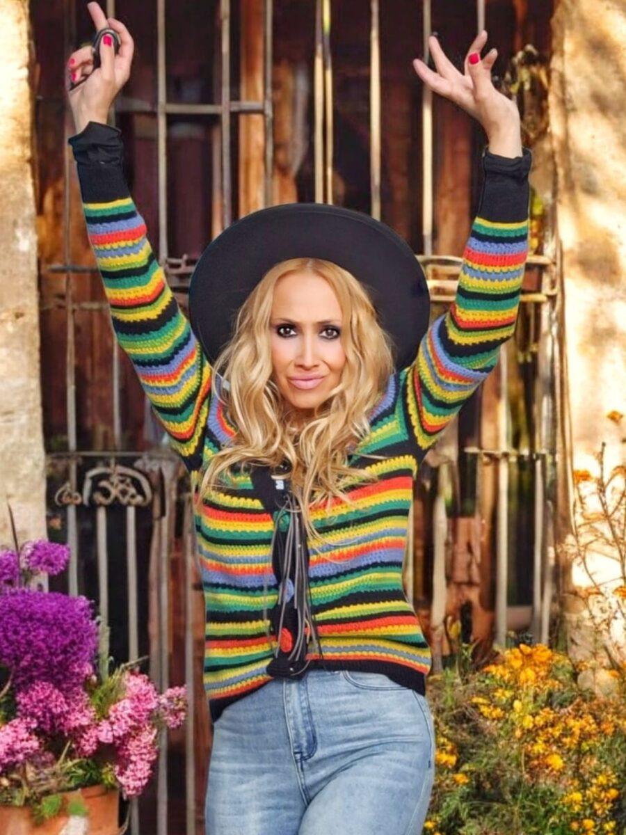 peace&love by calao CHAQUETA PUNTO OC3119C Envío gratis