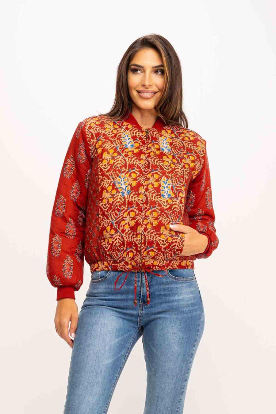 peace&love by calao CHAQUETA ESTAMPADA IC1164CH Precio de fábrica