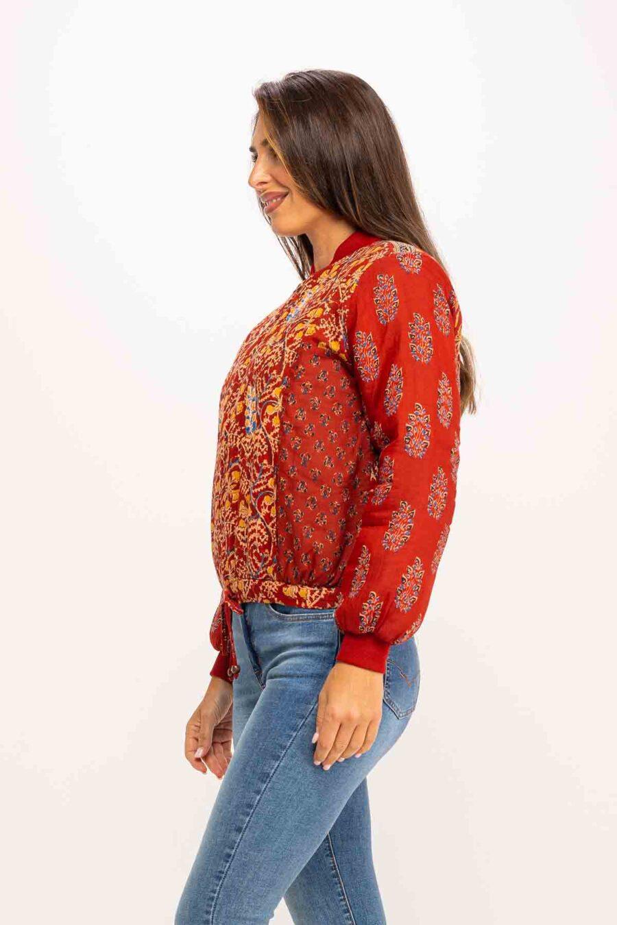peace&love by calao CHAQUETA ESTAMPADA IC1164CH Precio de fábrica
