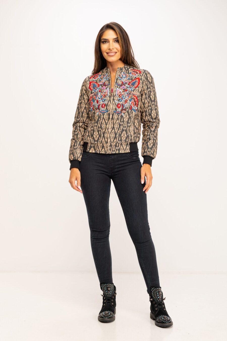 peace&love by calao CHAQUETA ESTAMPADA IC1001CH Promoción por tiempo limitado