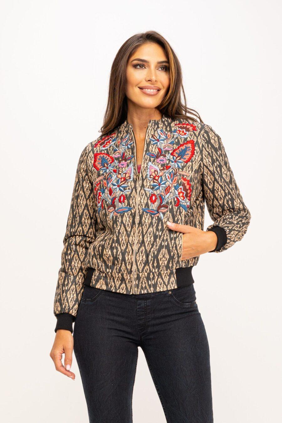 peace&love by calao CHAQUETA ESTAMPADA IC1001CH Promoción por tiempo limitado