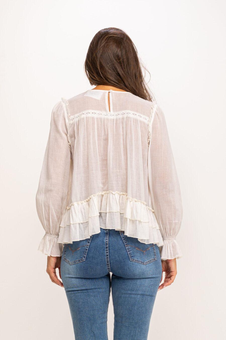 peace&love by calao BLUSA ALGODÓN IC1042B Tienda de fábrica