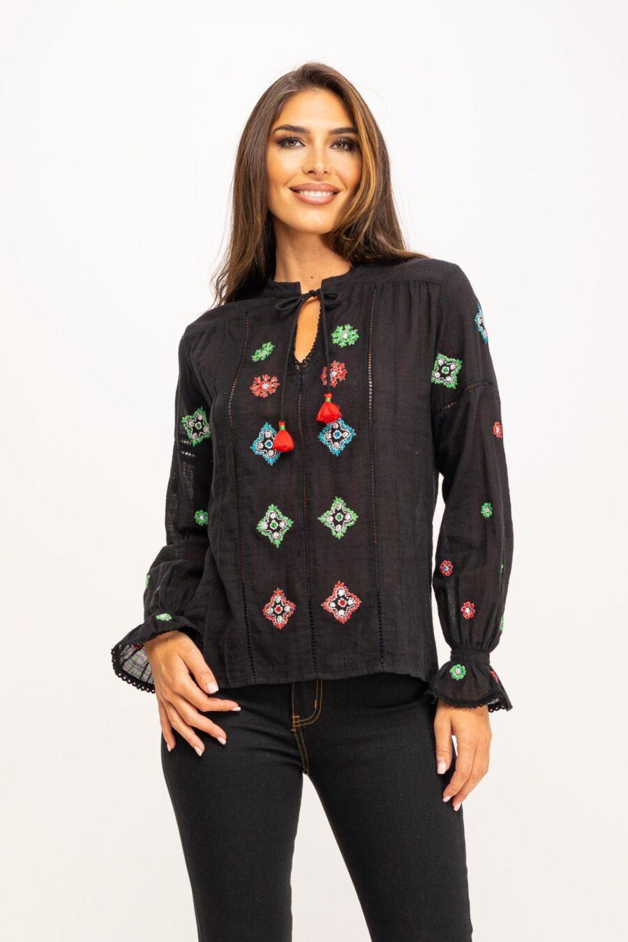 peace&love by calao BLUSA ALGODÓN RUSTICO IC1040B Limitado a 3 días