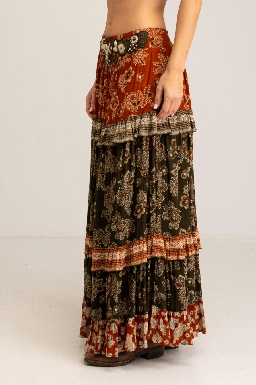 peace&love by calao FALDA CON CORTES PR3111F Ofertas especiales