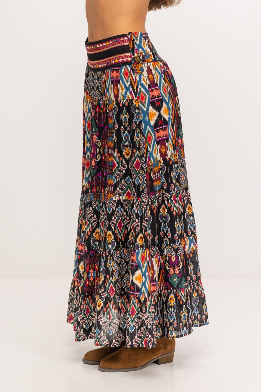 peace&love by calao FALDA ESTAMPADO ETNICO PR3079F Grandes ahorros