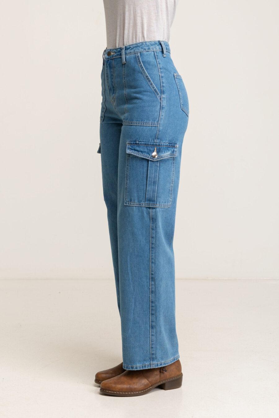 peace&love by calao PANTALON VAQUERO SK3035P Rebajas de fin de temporada