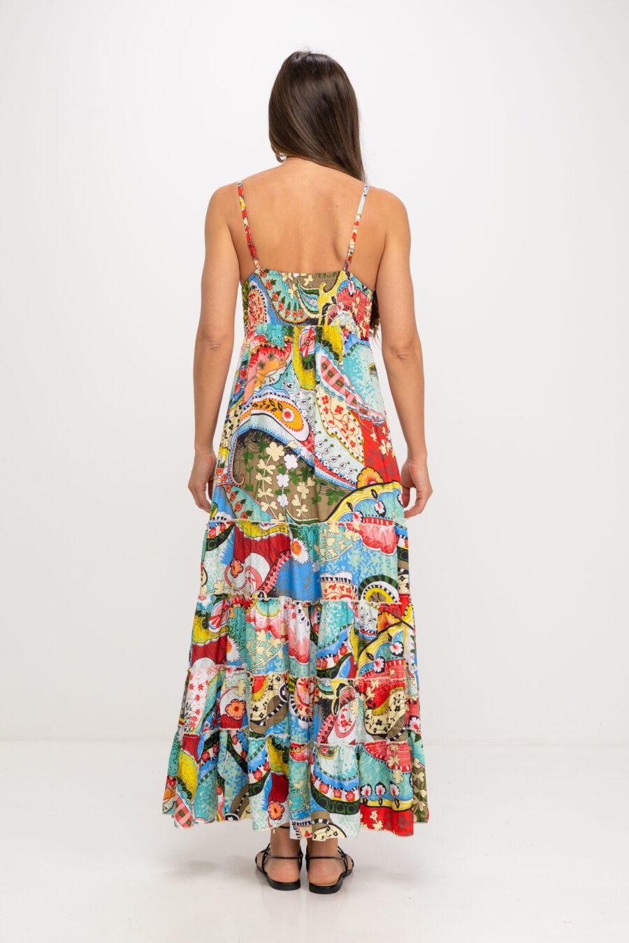 peace&love by calao VESTIDO LARGO ESTAMPADO Devoluciones gratuitas
