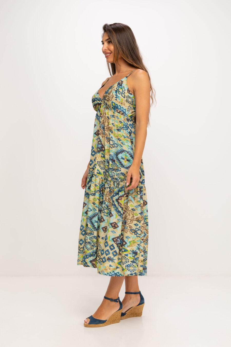 peace&love by calao VESTIDO LARGO ESTAMPADO 2025