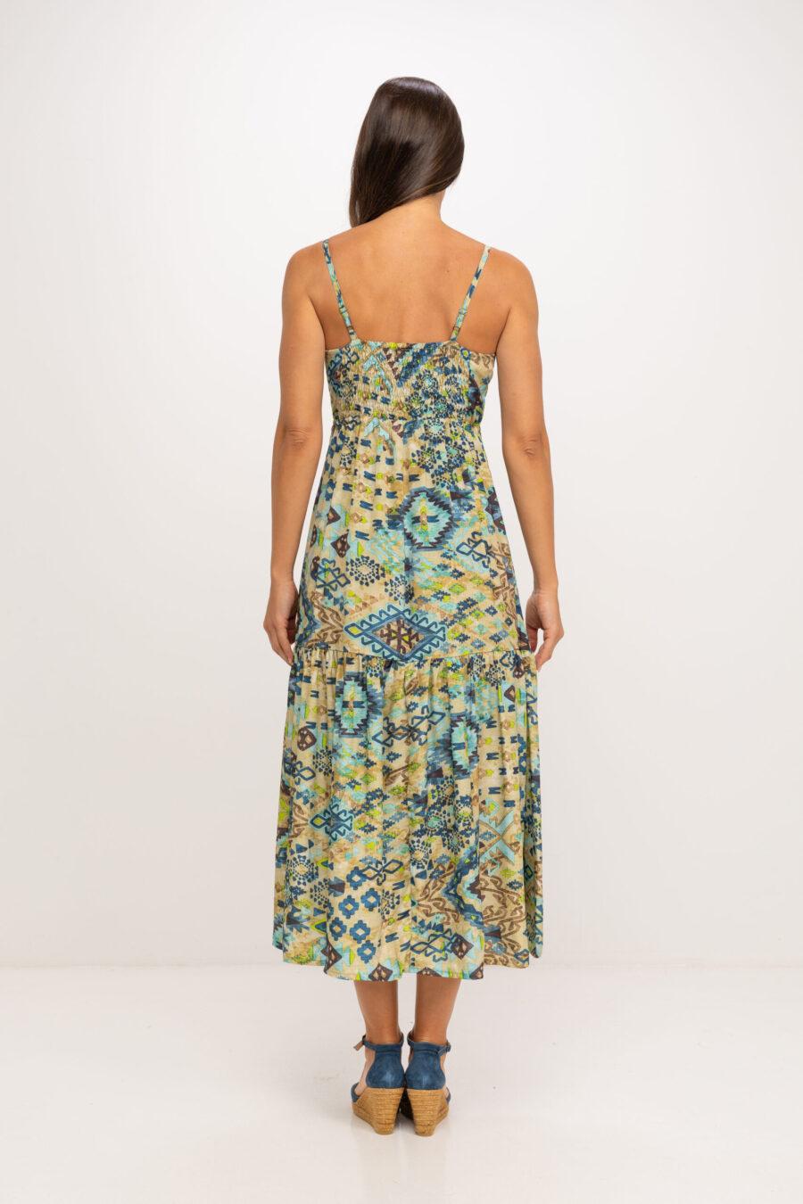 peace&love by calao VESTIDO LARGO ESTAMPADO 2025