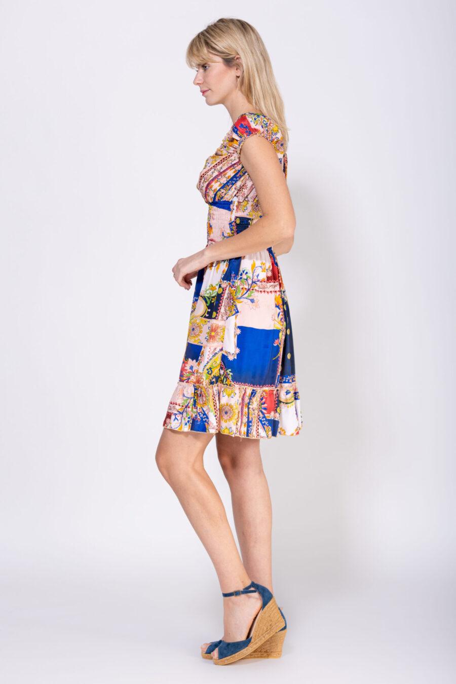 peace&love by calao VESTIDO CORTO ESTAMPADO En oferta