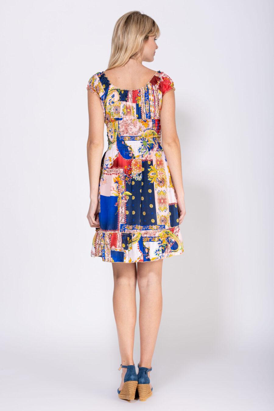 peace&love by calao VESTIDO CORTO ESTAMPADO En oferta