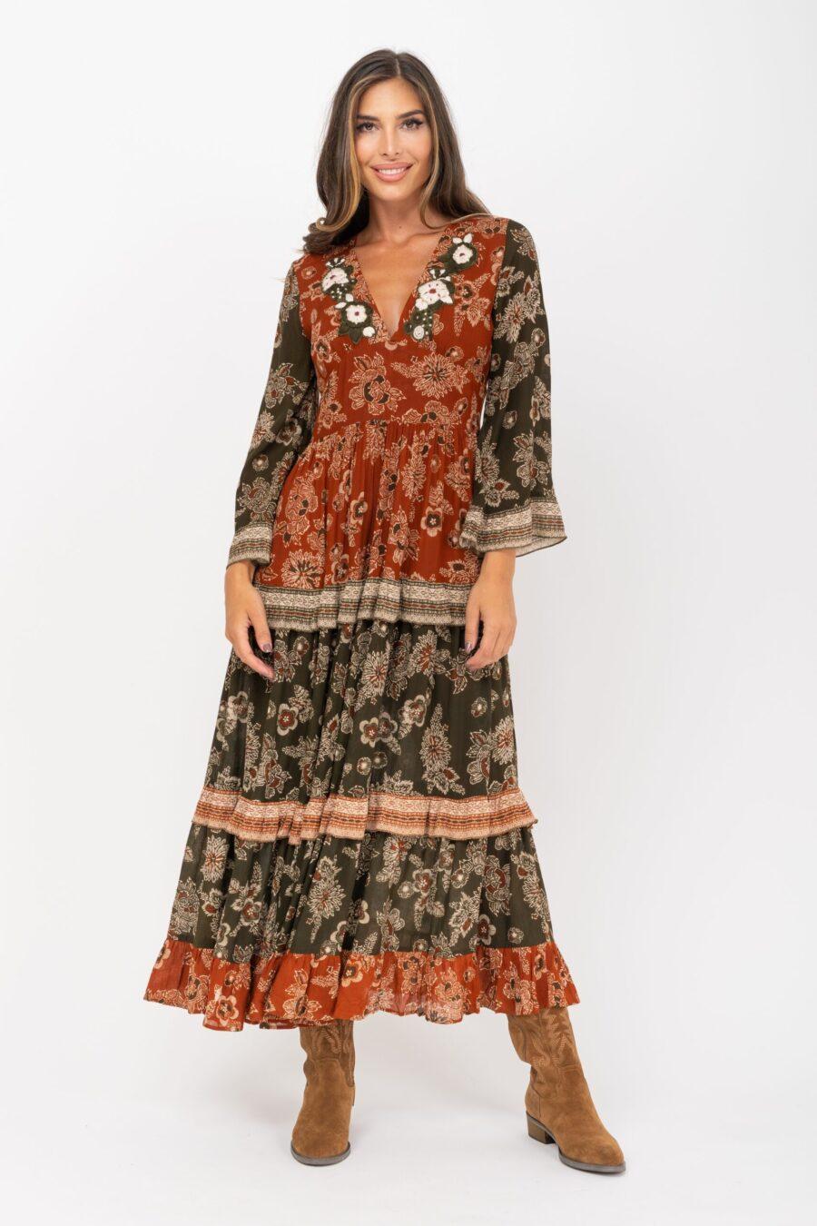 peace&love by calao VESTIDO CON VARIOS ESTAMPADOS PR3016V Tienda