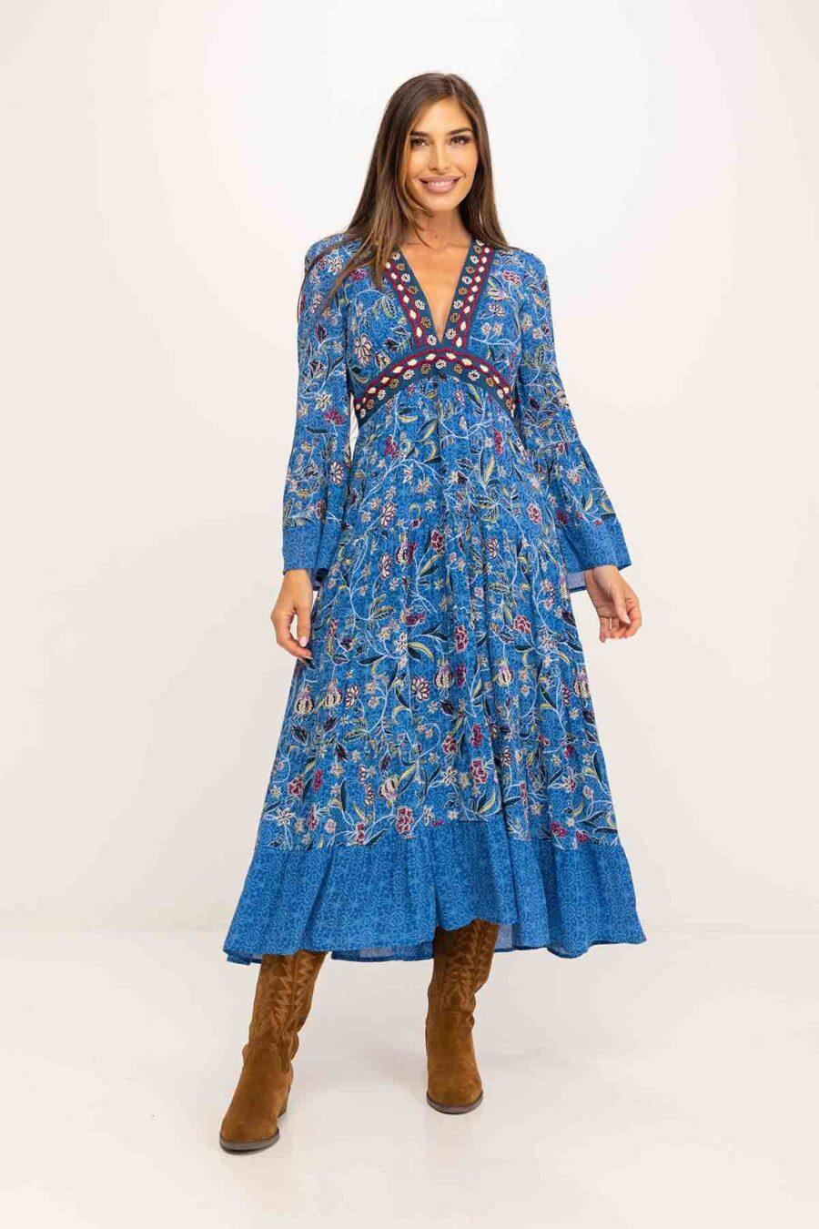 peace&love by calao VESTIDO CUELLO EN UVE PR1160V Tienda