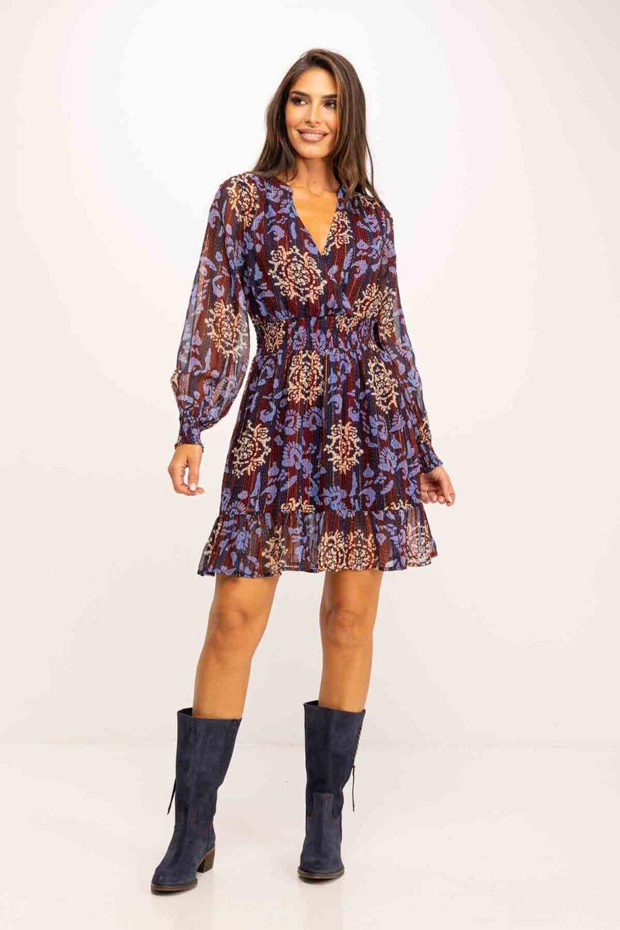 peace&love by calao VESTIDO ESTAMPADO PR1158V ÚLTIMAS EDICIONES