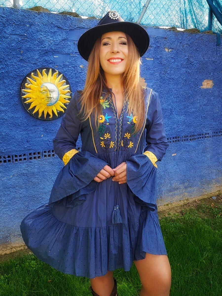 peace&love by calao VESTIDO LISO PR8223V Solo queda un día