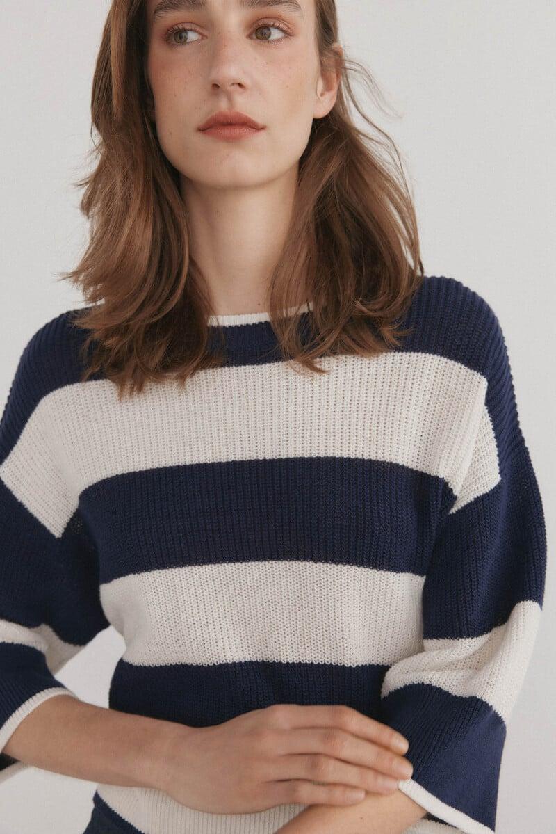 ﻿pedro del hierro Jersey de rayas manga corta