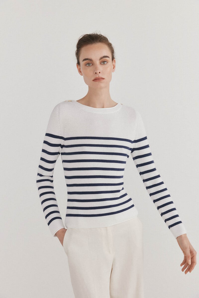 pedro del hierro Jersey de rayas bicolor ÚLTIMAS EDICIONES