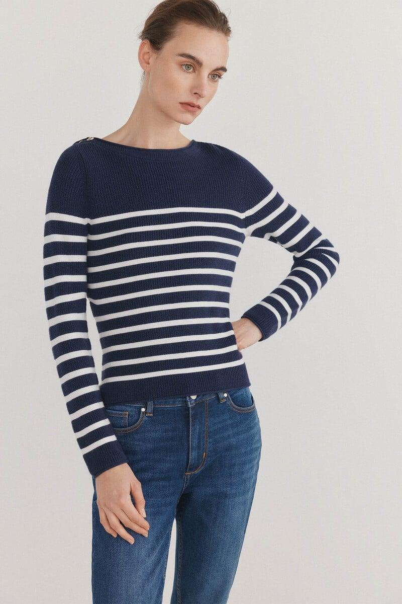 pedro del hierro Jersey de rayas bicolor Últimos 2 días