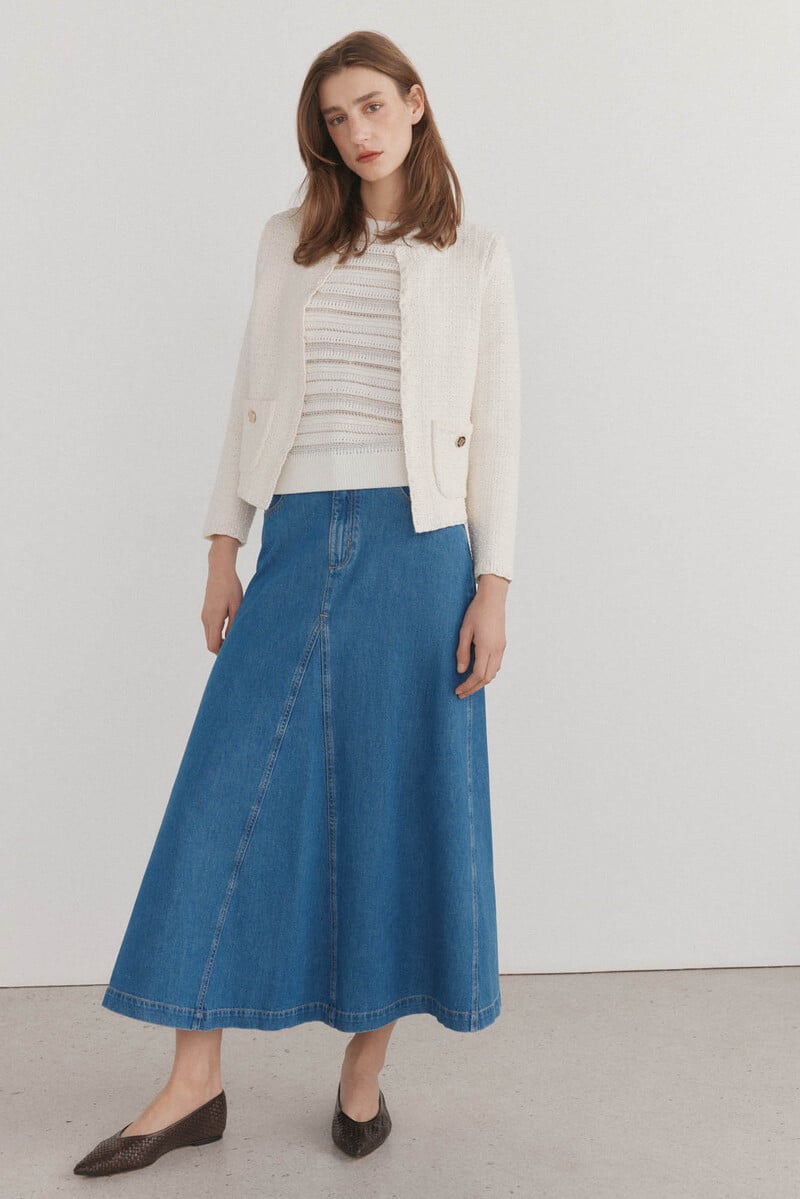pedro del hierro Chaqueta de punto con estructura Precio de fábrica