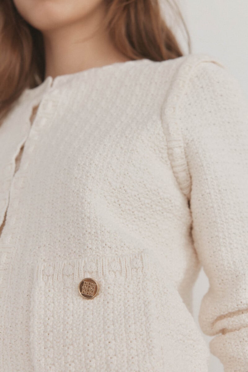 pedro del hierro Chaqueta de punto con estructura Precio de fábrica