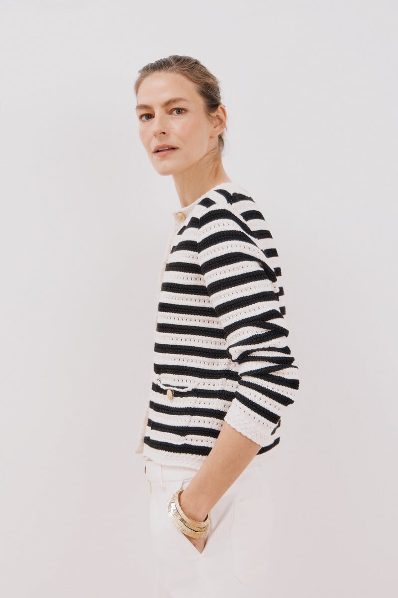 pedro del hierro Chaqueta corta botones Promoción por tiempo limitado