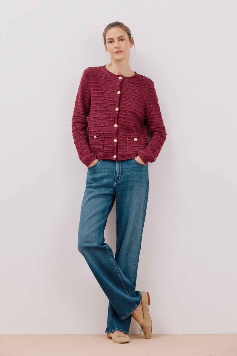 pedro del hierro Chaqueta corta botones Grandes descuentos